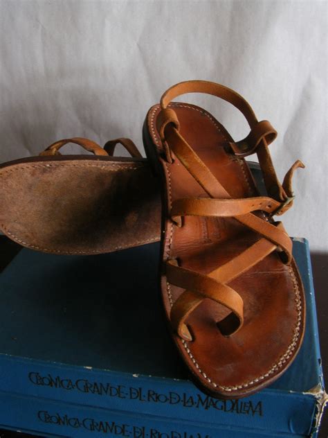 vintage jesus sandals.